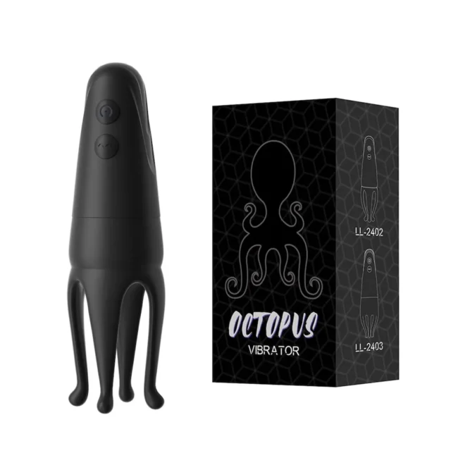 LILO VIBRADOR EM FORMATO DE POLVO UNISEX 2 EM 1 COM 10 MODOS DE VIBRAÇÕES RECARREGAVEL
