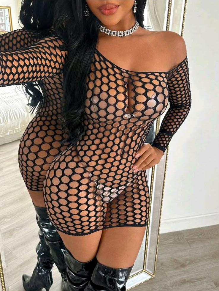 VESTIDINHO ARRASTÃO ASSIMÉTRICO RIHANNA - Imagem 2